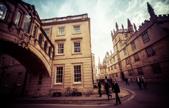 Hertford college, oxford street photo