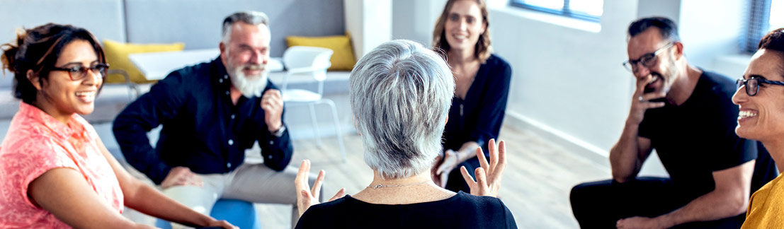 Group in conversation